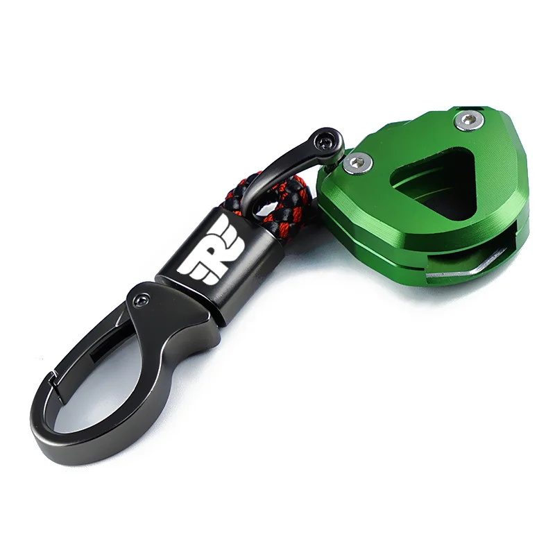 Per Royal Enfield Bullet/Meteor/Classic 350 500 Interceptor 650 Continental GT 535 portachiavi in corda intrecciata himalayana portachiavi in metallo