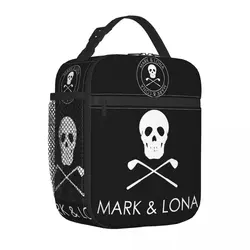 Fashion Marks & Lonas Insulated Lunch Bag Cooler Bag  Meal Container Portable Lunch Box Tote Men Women School Travel