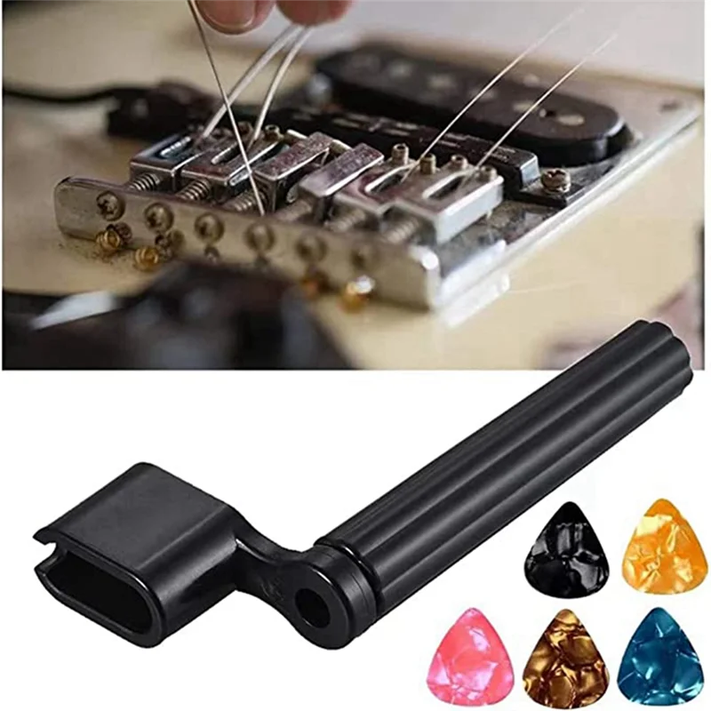 77 Pieces Guitar Maintenance Kit Repair Tool Set with Tote Bag Acoustic Guitar, Electric Guitar, String Instruments