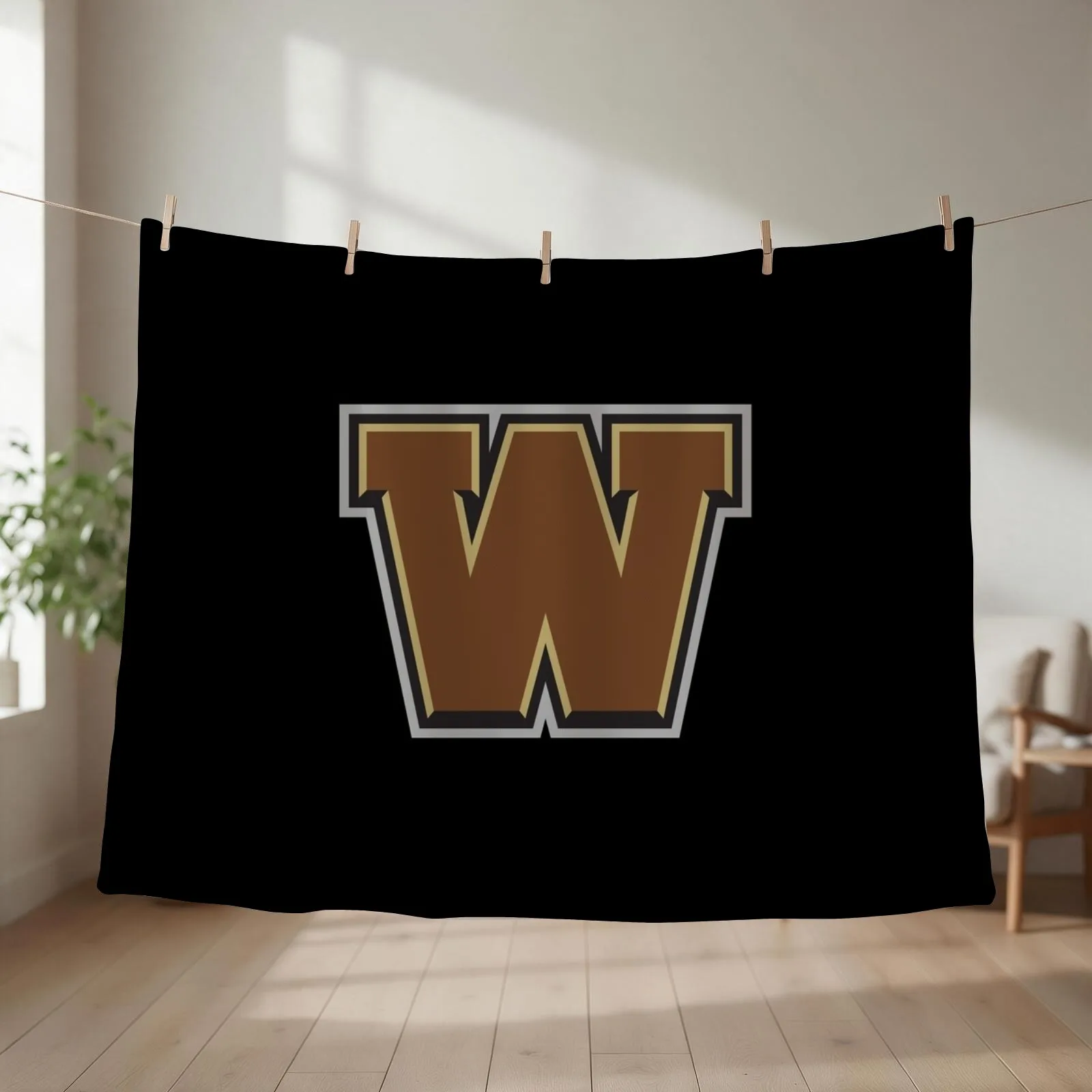 The Western Michigan Iconic Throw Blanket Soft Big Flannels for sofa sofa bed Blankets