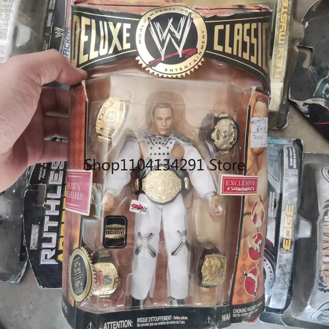 ฟิกเกอร์นักมวยปล้ำ JAKKS ของแท้ ขนาด 6 นิ้ว และ 7 นิ้ว แบบขยับได้ ของสะสม โมเดลของเล่น ตุ๊กตาตั้งโชว์