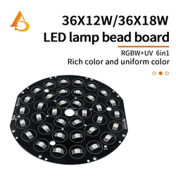 Stage accessories 36x12w moving head light board RGBW/RGBWAUV professional stage light repair parts