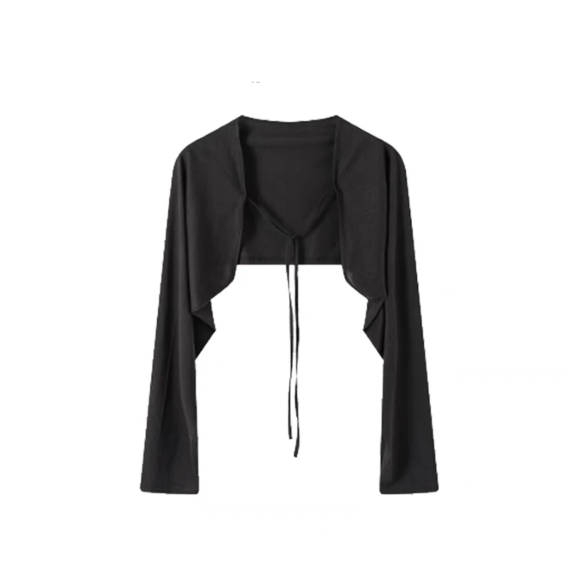 Cárdigan Extra grande de 200 Pou para mujer, Top con cinturón, ropa de calle adelgazante, jersey en V, primavera 2023 Faion