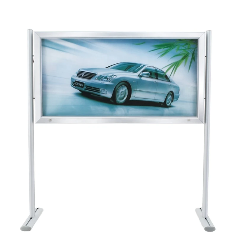 Walking side signage, led frame, advertising board