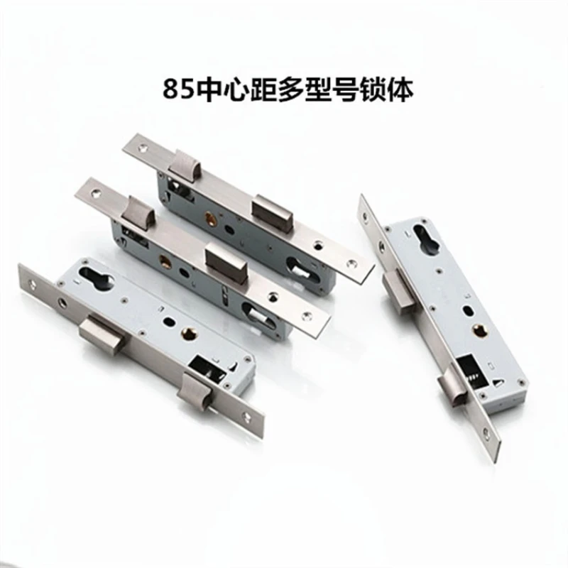 Door Lock Stainless Steel Hardware Accessories Lock Body 8520/25/30/35 Balcony Lock Body Lockcase Fittings