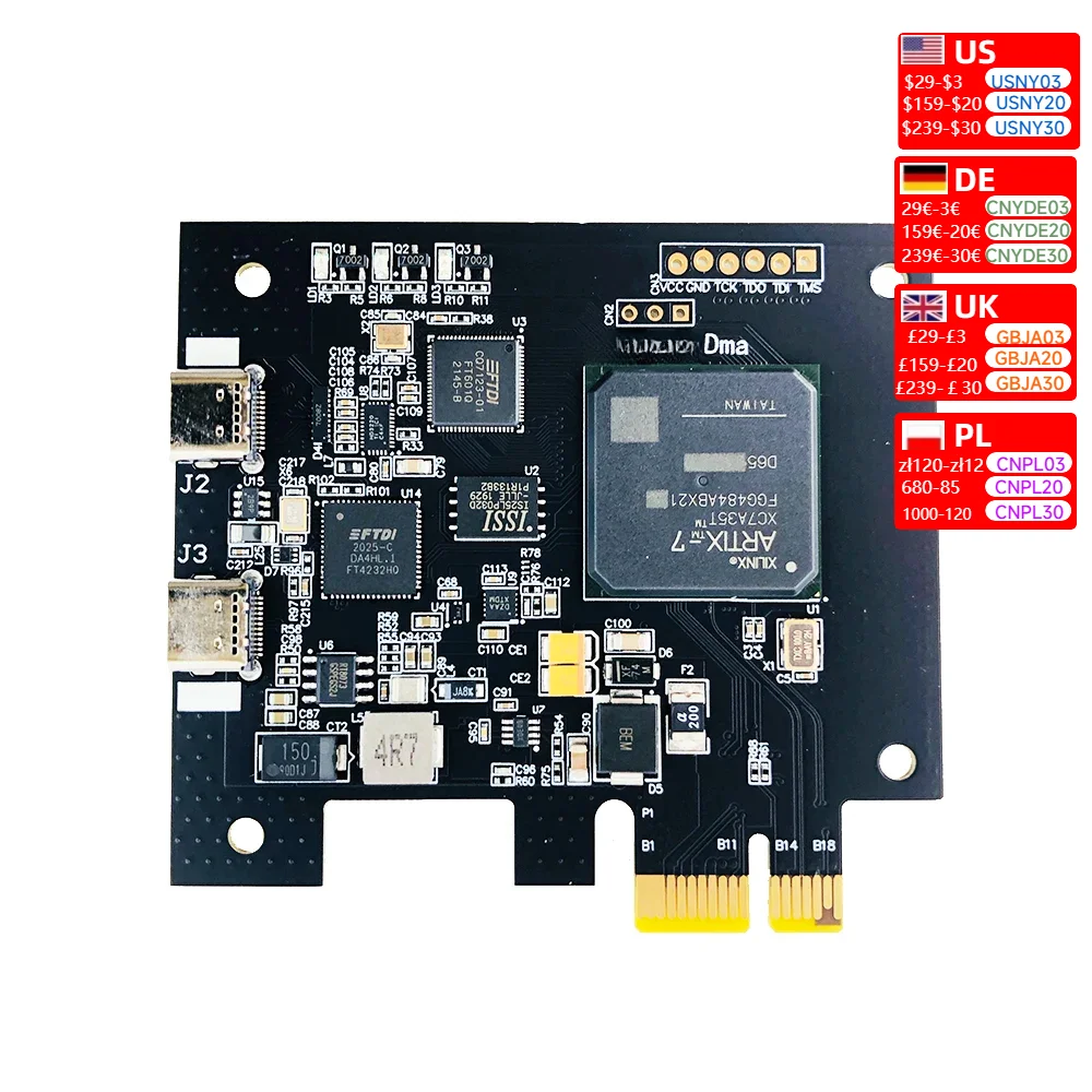 DMA (Direct Memory Access )  Capture Card with Silver Shield Share Firmware