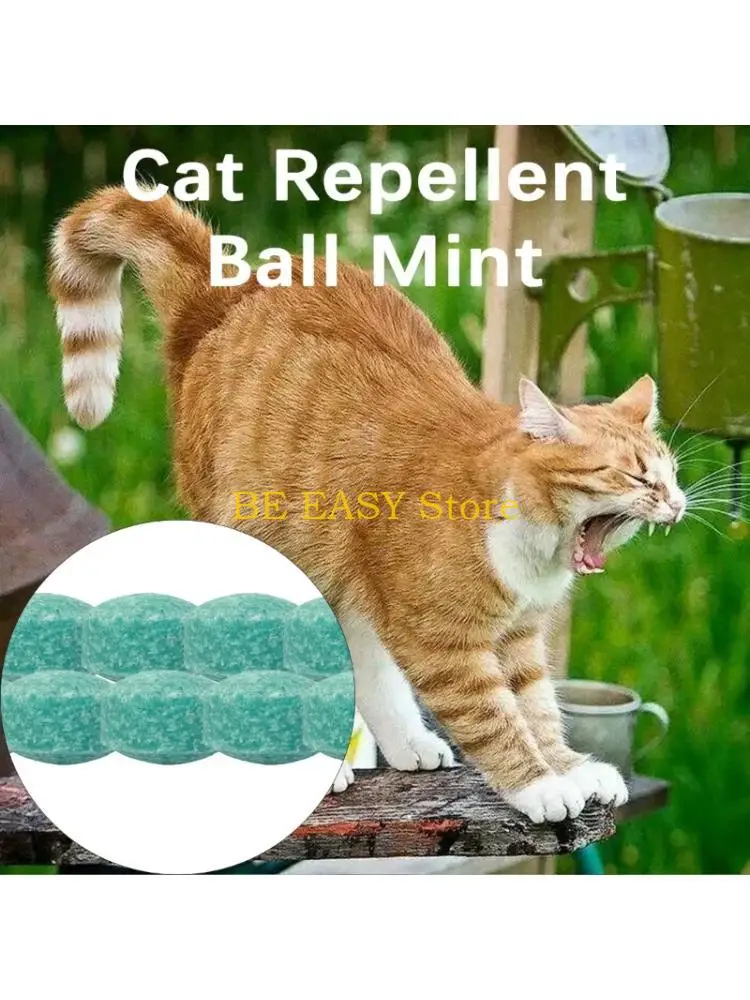 E28F Pack of 12 Long Lastingly Mint Oil Feline Deterrence Sprayed Easy Application