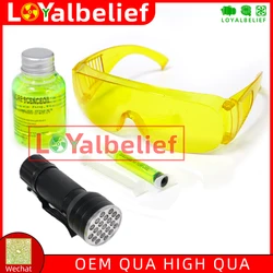 Fluorescent Leak Detection Tool For Auto Air Conditioning Repair Tool R134a Refrigerant Gas A/C Leak Test Detector UV Dye