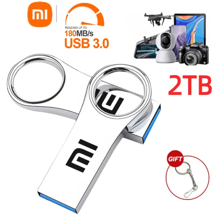 Xiaomi Ultra Flash Drive 2TB 1TB Flair USB 3.0 Pendrive 128GB 256GB 512GB Metal Pen Drive wysokiej prędkości pamięci Flash U Disk