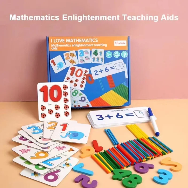 

[COD] Toys for Baby Kids I Love Mathematics Educational Enlightenment Aids Toy