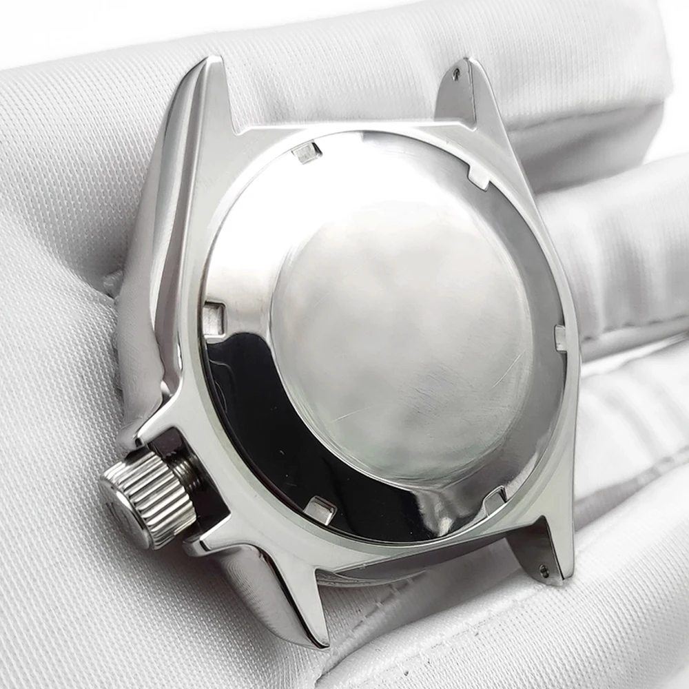 42mm Diver Watch Case & Bezel Fit NH35 Movement Double Layer Sapphire Crystal Sport Replacement Watch Accessories