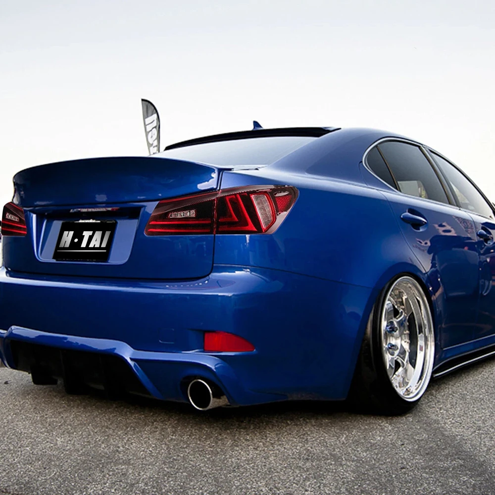 Paar Rücklicht Montage Für Lexus IS250 IS350 ISF 2006-2012 rückleuchten LED Rücklicht Bremslicht Fahren Lichter blinker