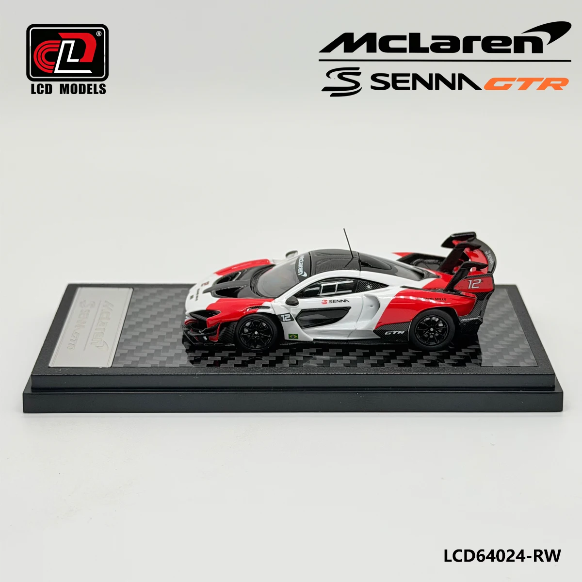 en-stock-mclaren-senna-gtr-1-64-modeles-lcd-12-modeles-reduits-de-voiture-de-course-rouge-et-blanc-hommage-a-ayrton-senna-lcd64024-rw