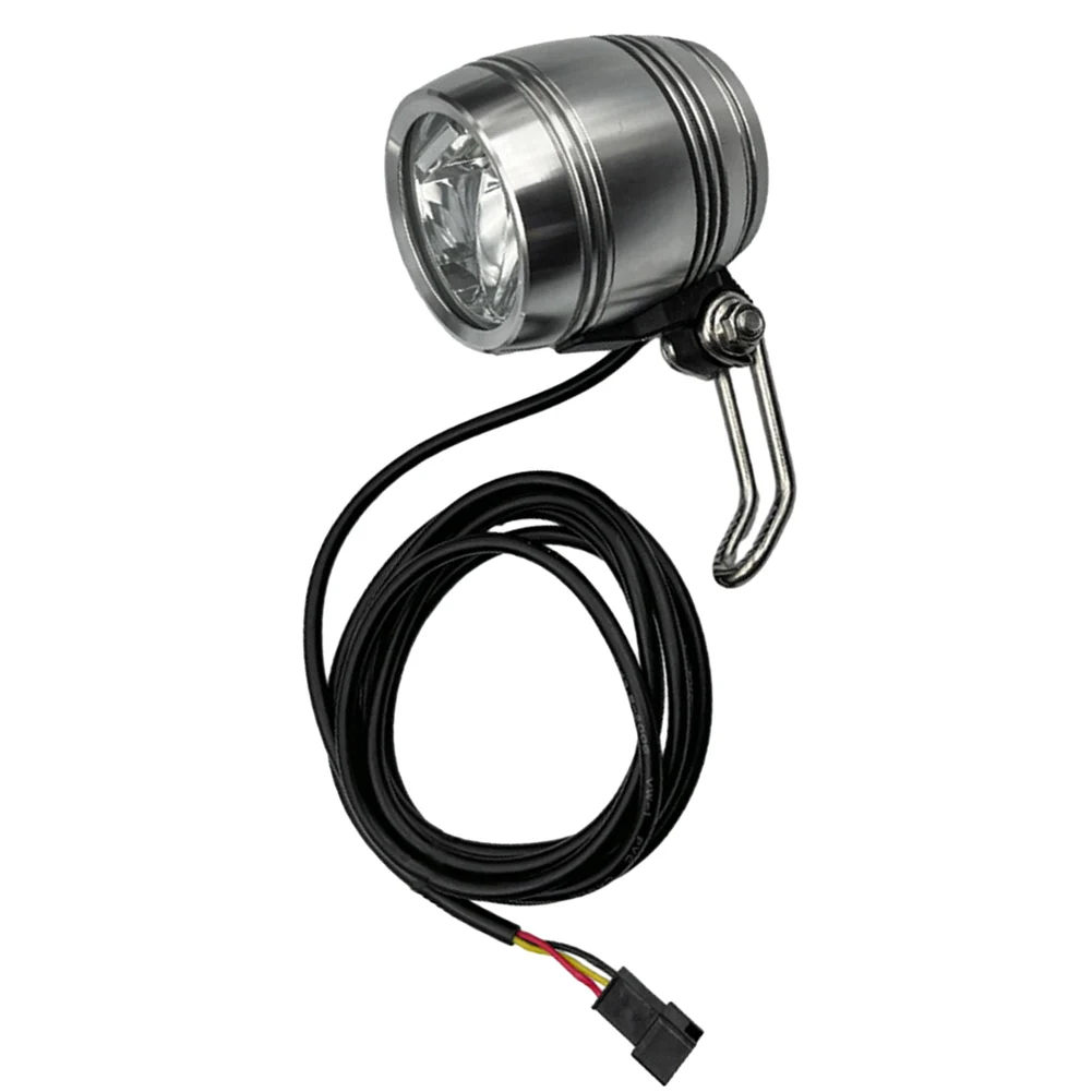 

E-Bike Led DC 6V-80V E-Bike Light Headlight Bicycle Light With Horn Waterproof Front Headlight Front Light Head Light Lamp