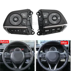 Multi-Media Steering Wheel Control Switch Button For Toyota Corolla Levin 2019 2020 2021 2022 2023