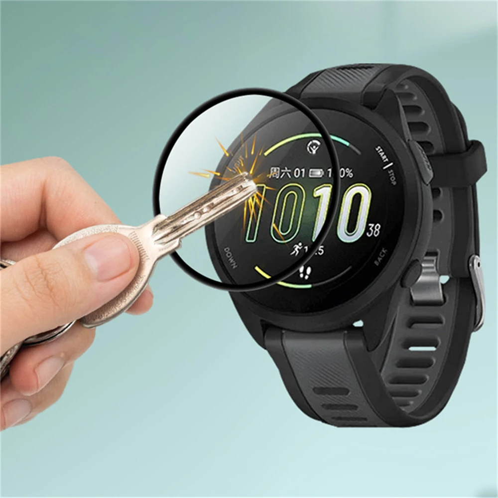 Garmin Forerunner 165 165 음악 시계, 곡선형 3D 복합 재료 필름, F165 F165 음악 강화 필름