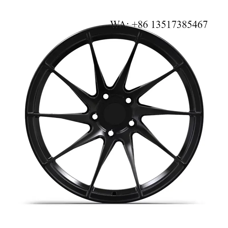 Custom Black Forged Alloy Wheels 5x114.3 5x130 5x112 15 18 24 26 Inch Car Rims for Luxury Maserati