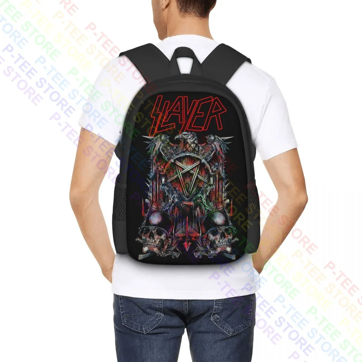 Slayer War At The Warfield P-1618Backpack Large Capacity Hot Sports Bag