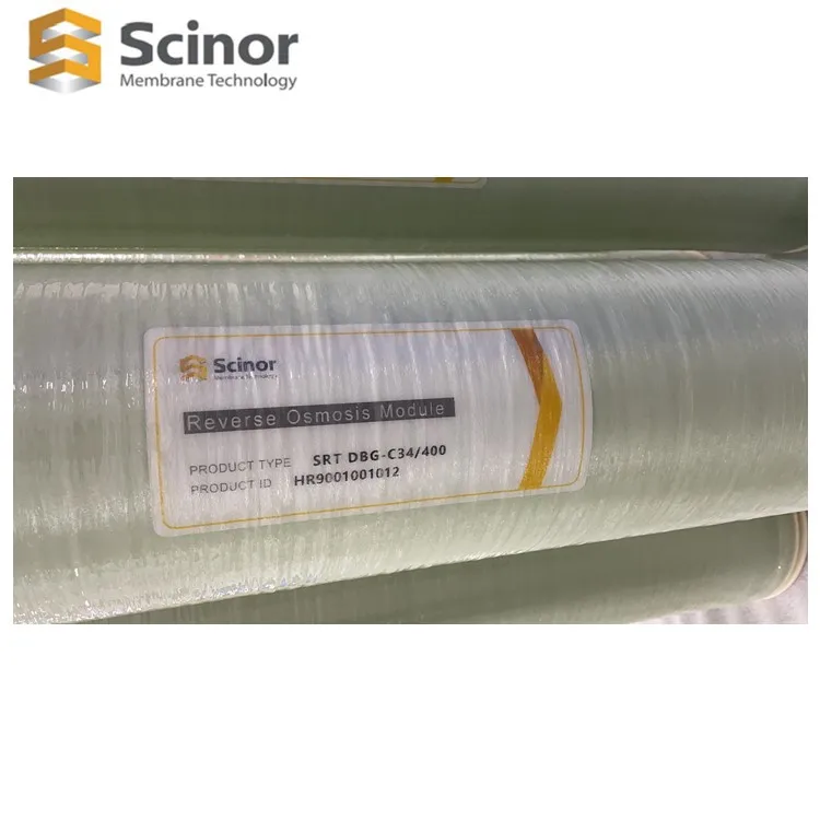 NF270-400 34i Nanofiltração Membrana Purificador de Água Nano Filtro de Filtração Ro Planta