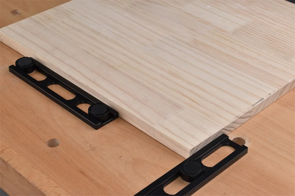 توقف تخطيط النجارة مع 10 قطعة 20 مللي متر/19 مللي متر ثقب الكلب مقعد الكلب المشبك سطح المكتب لسان منضدة الجدول اكسسوارات