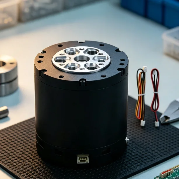 DM-J4340-2EC 24V/48V Joint Servo Gear Motor DM4340 with Integrated Driver Dual Encoder