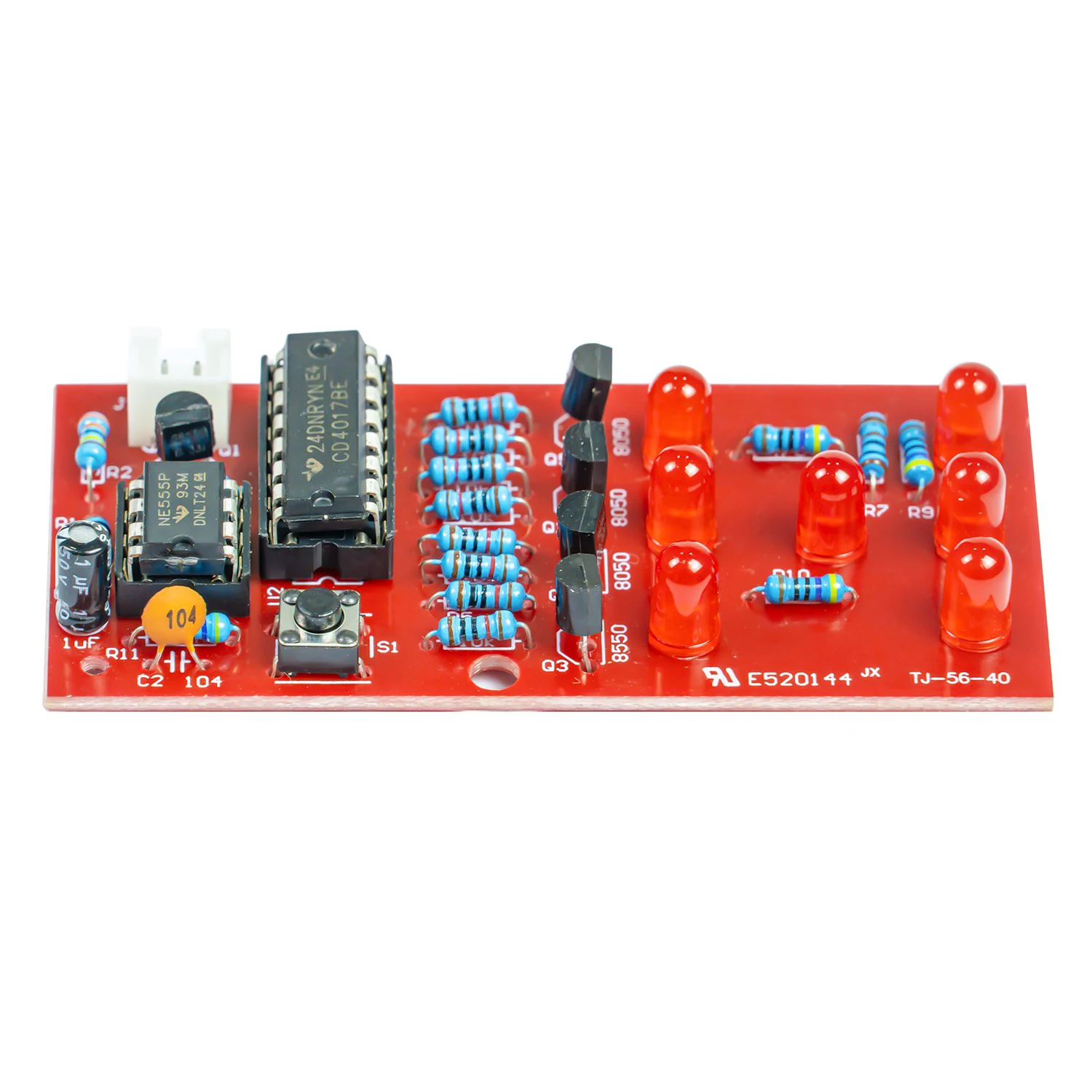 LED Fun Electronic Dice Circuit Board Welding Exercise Kit DIY Experiment Production Assembly Teaching Product Components