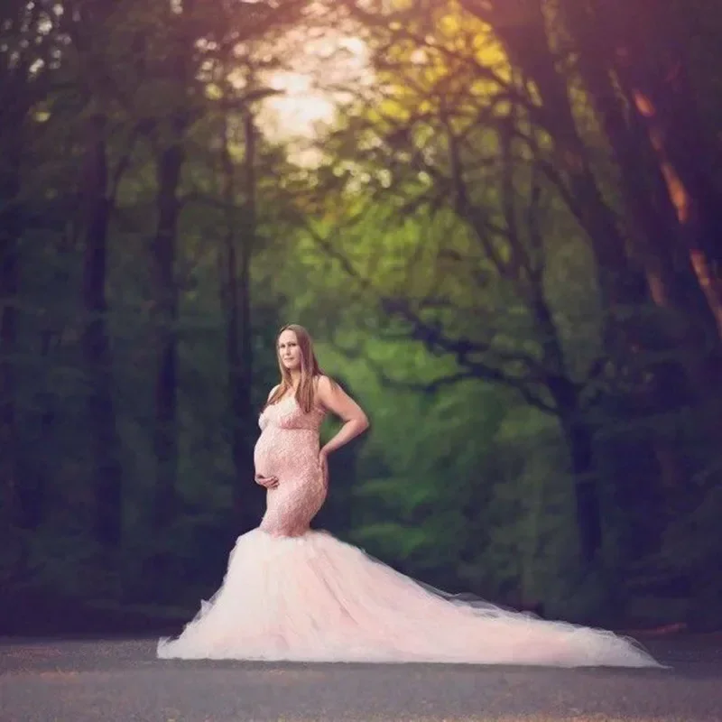 Pregnancy Dress Photography Props Dresses For Photo Shoot Maxi Gown Dresses Maternity Clothes For Pregnant Women