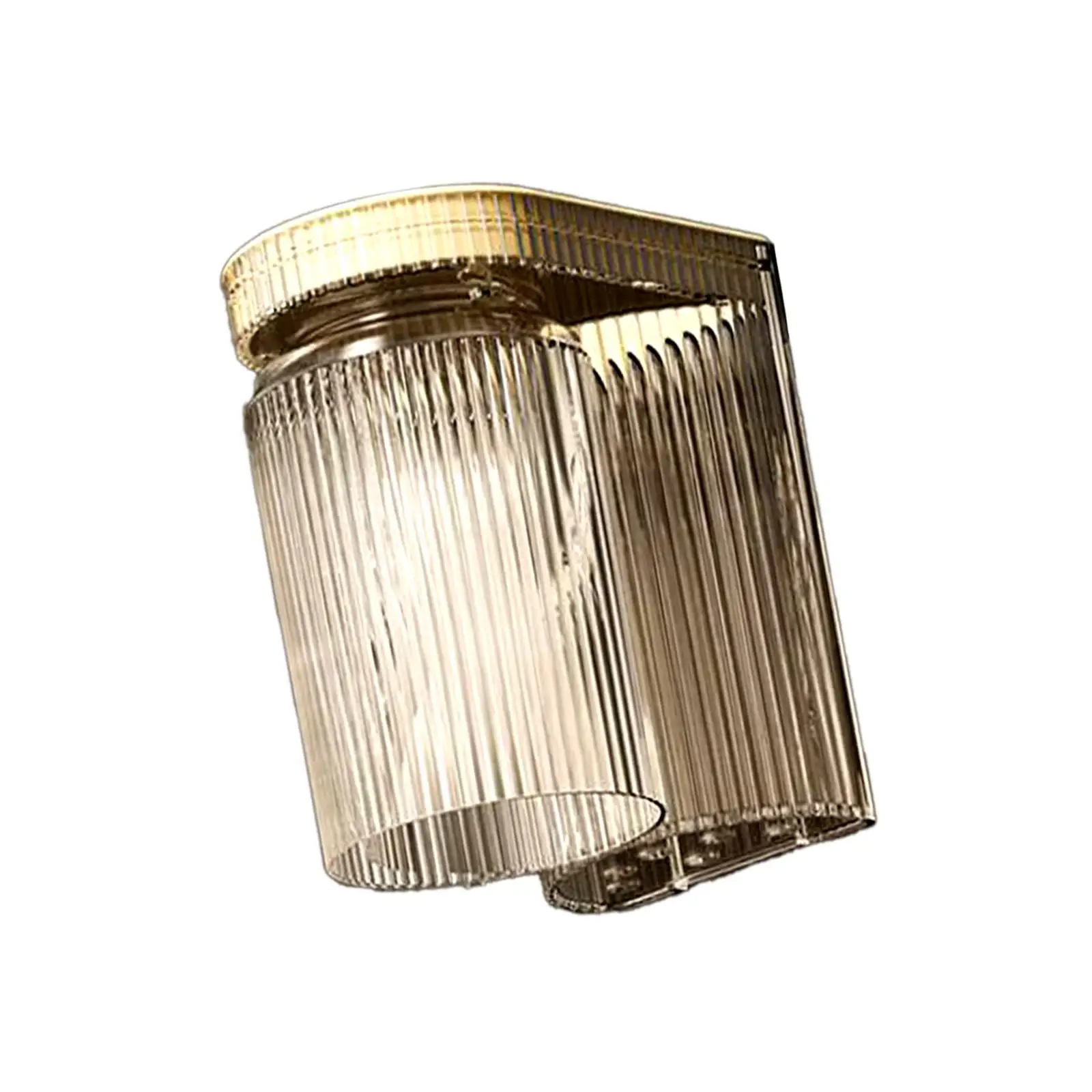 Toothbrush Holder for Bathrooms, Toothbrush Organizer with Hanging Cup, Space Saving, Self-Draining for Home Decor
