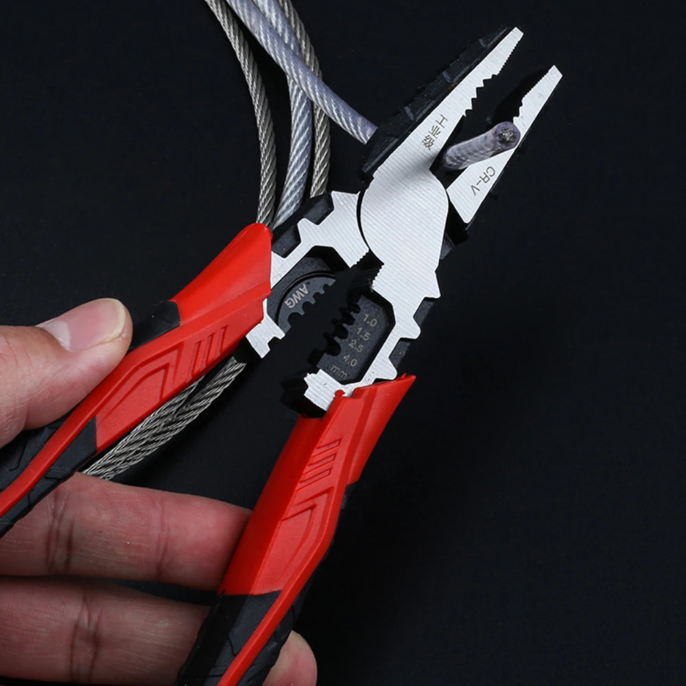 Alicates diagonales universales multifuncionales, alicates de punta de aguja, herramientas manuales, herramientas de Hardware, cortadores de alambre universales para electricista