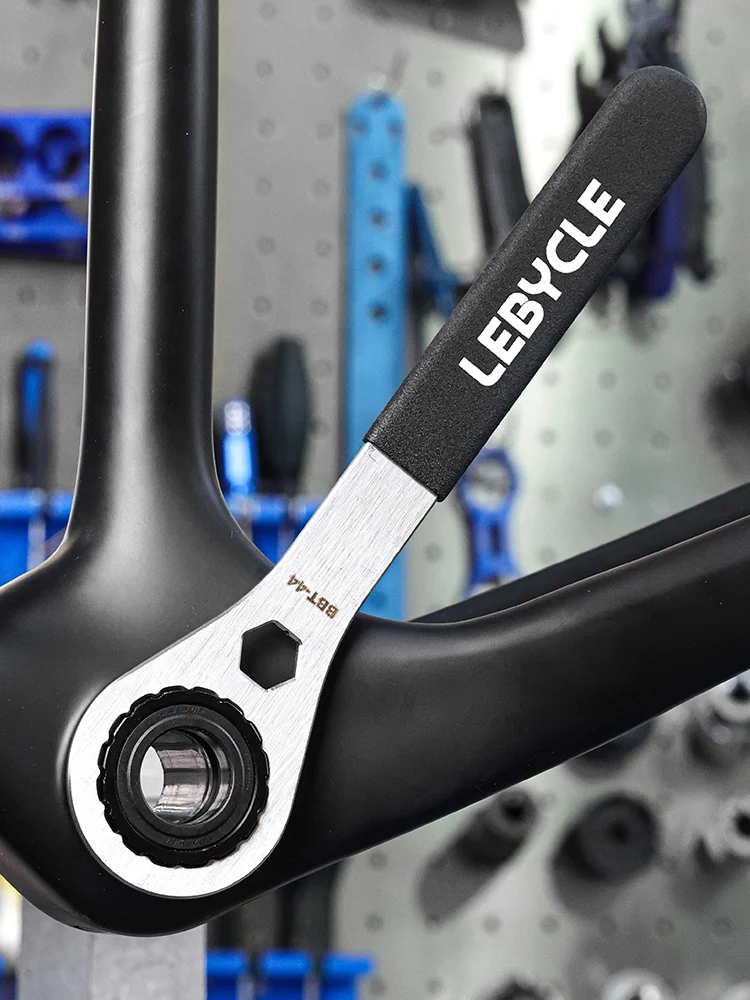 AliExpress LeBycle LEBYCLE MTB Road Bike Stainless Steel Bottom Bracket Wrench Bicycle Bottom Diameter 39/40.5/44/46/50MM BB Removal Tool Wrench
