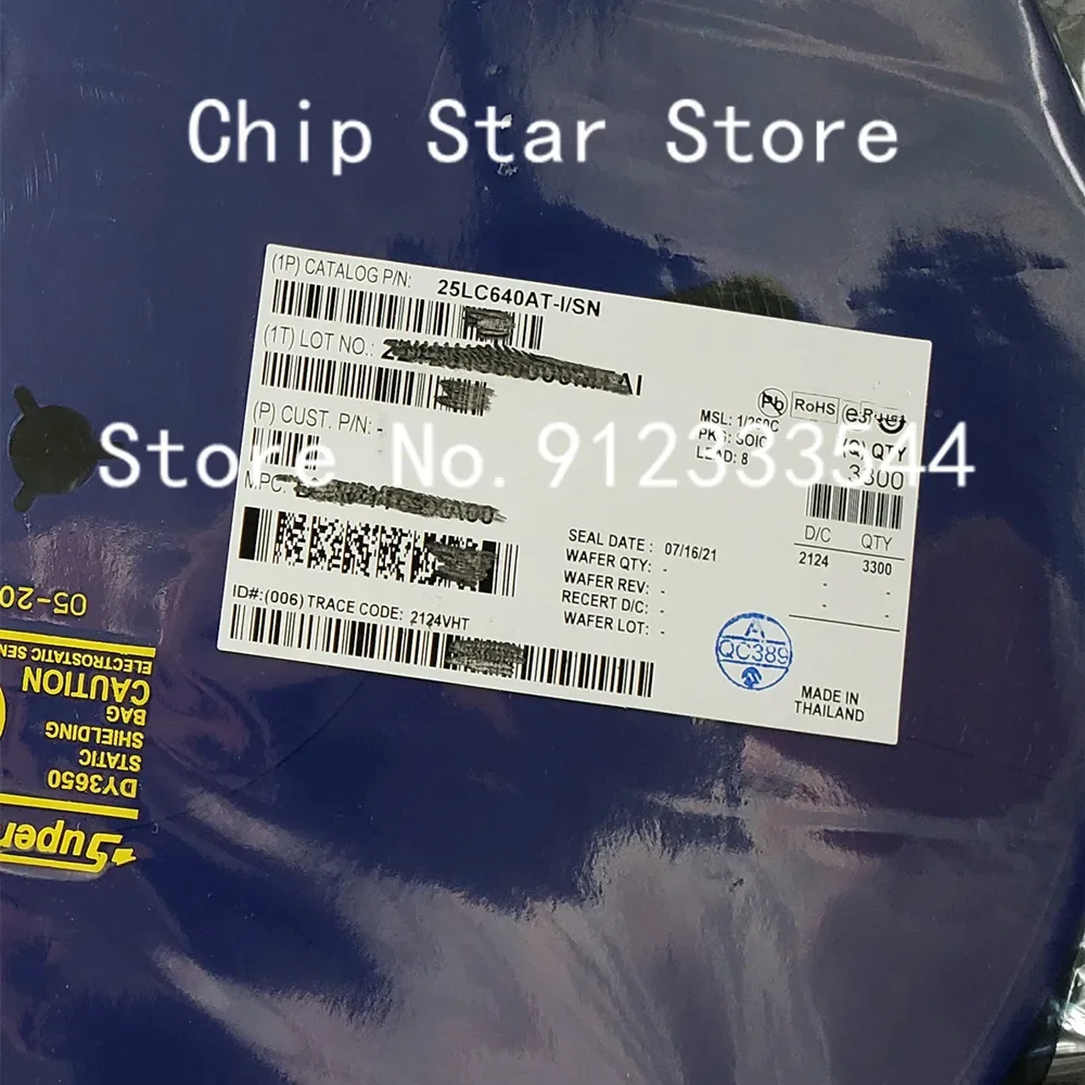 5-100Pcs 25LC640A-I…