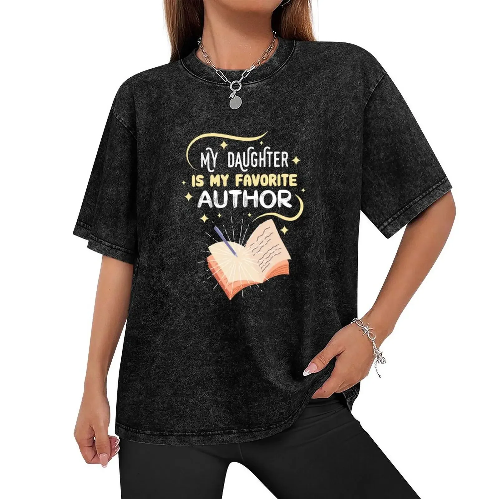 Writing - Favorite Author - Funny Writer Gift T-Shirt plus size tops sweat new edition Aesthetic clothing Short sleeve tee men