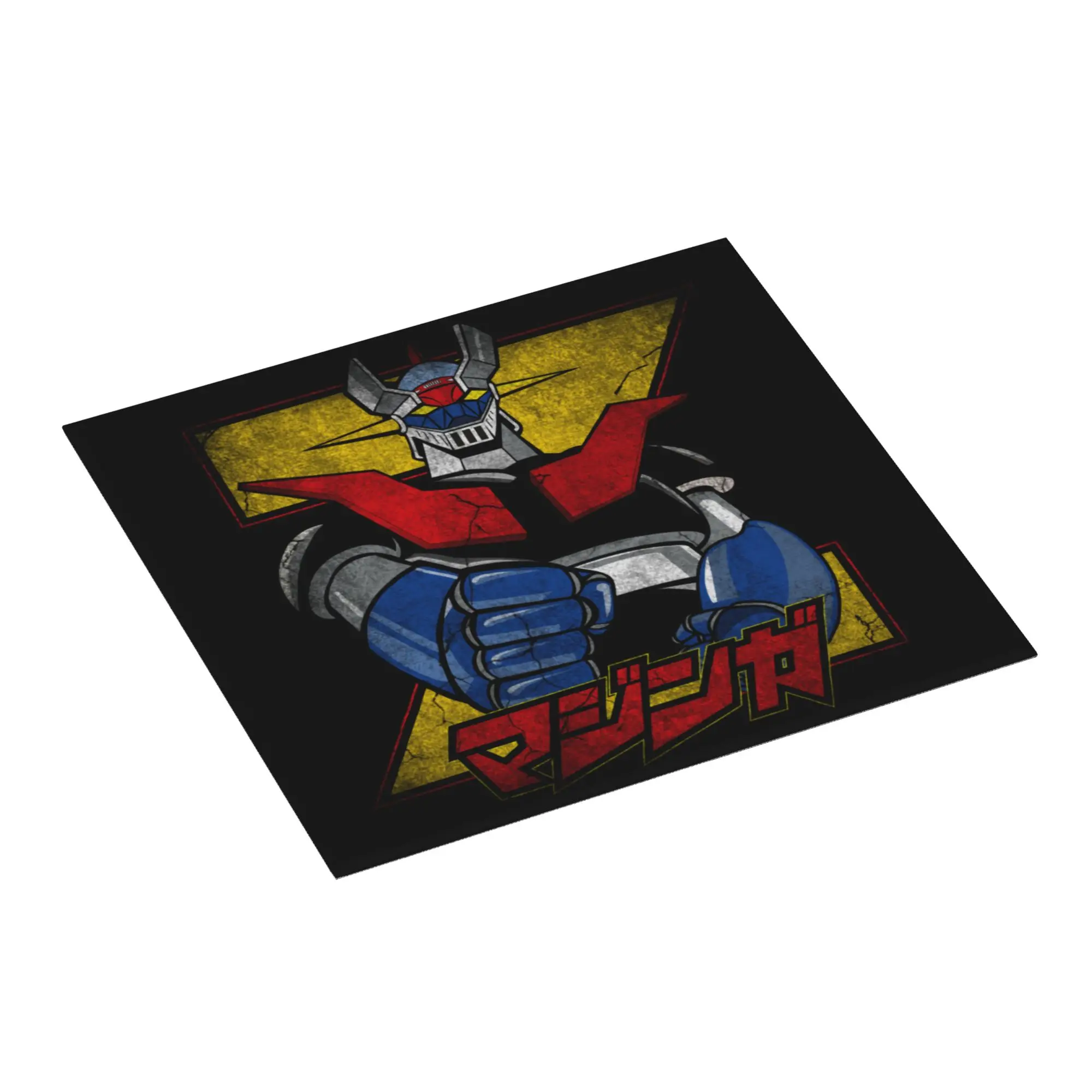 Goldorak Grendizer Non‑Slip Waterproof Absorbent Barware Tableware Oil Proof Reusable Anime UFO Robot Goldrake Mat For Kitchen
