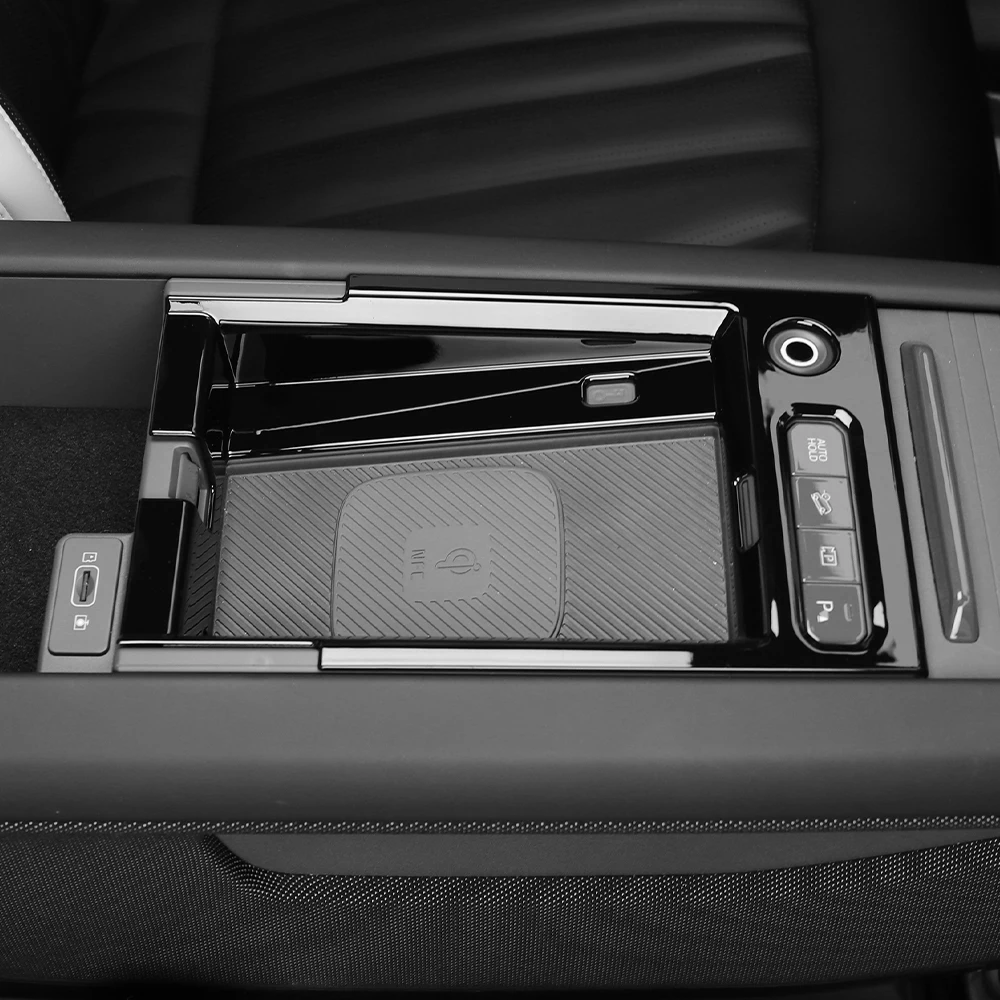 

Накладка на центральную консоль автомобиля, защитная рамка для центральной консоли, чехол для рычага переключения передач, материал ABS, для KIA EV9 2024-2025, LHD/RHD