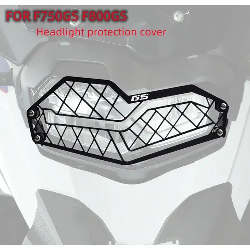 Protector de faros para motocicleta, cubierta protectora de parrilla CNC de aluminio PVC para BMW F850GS F850 F750 GS F750GS F 750 GS 2018 - 2022
