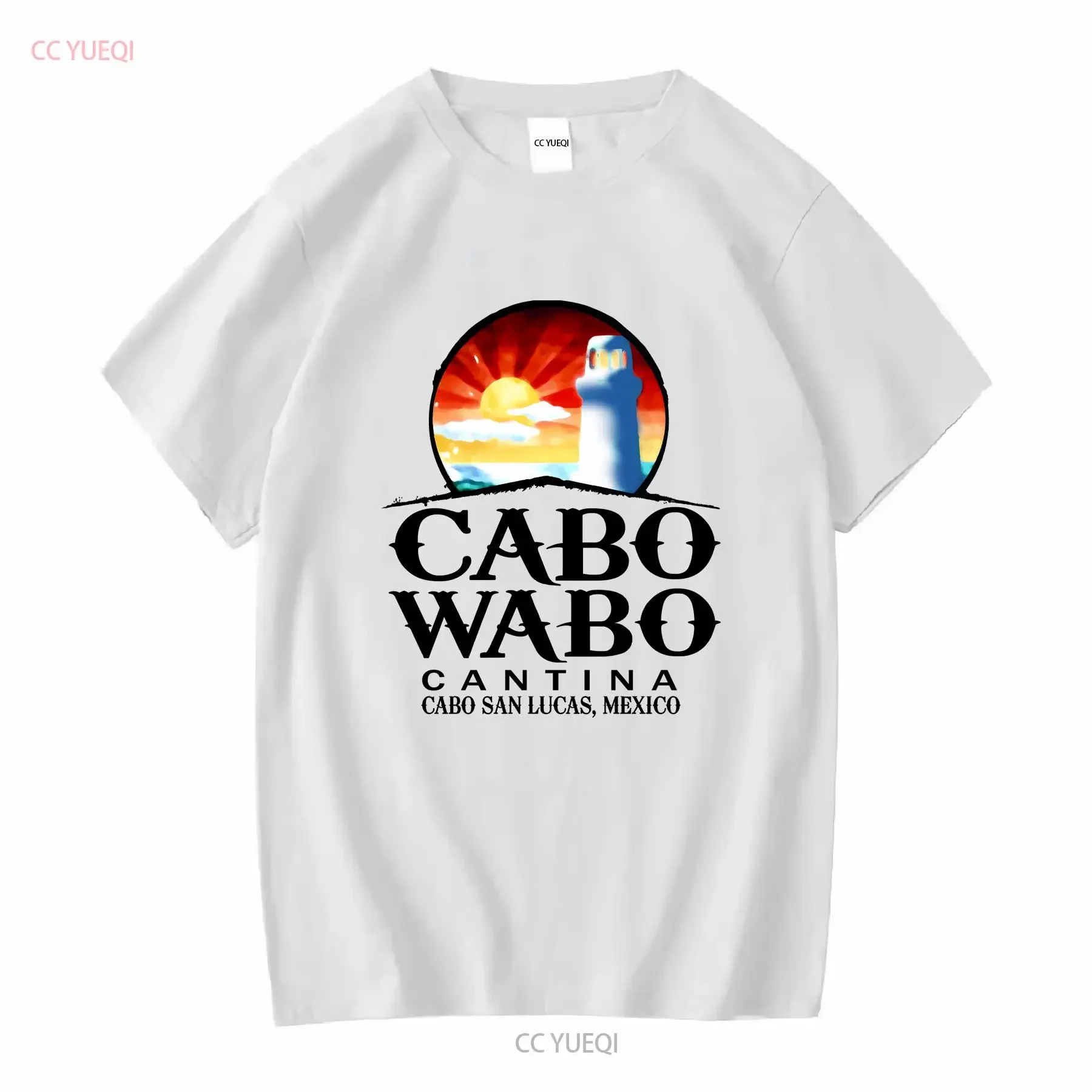 Camiseta Cabo Wabo Cantina Establish 1990 XL de Sammy Hagar, de doble cara, San Lucas, manga larga, vintage, lavada, elegante y transpirable