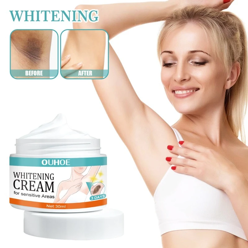 Armpit Whitening Cream Skin Lightening Bleaching Cream Knee joint Underarm Dark spot Skin Whitening Intimate areas Body Lotion