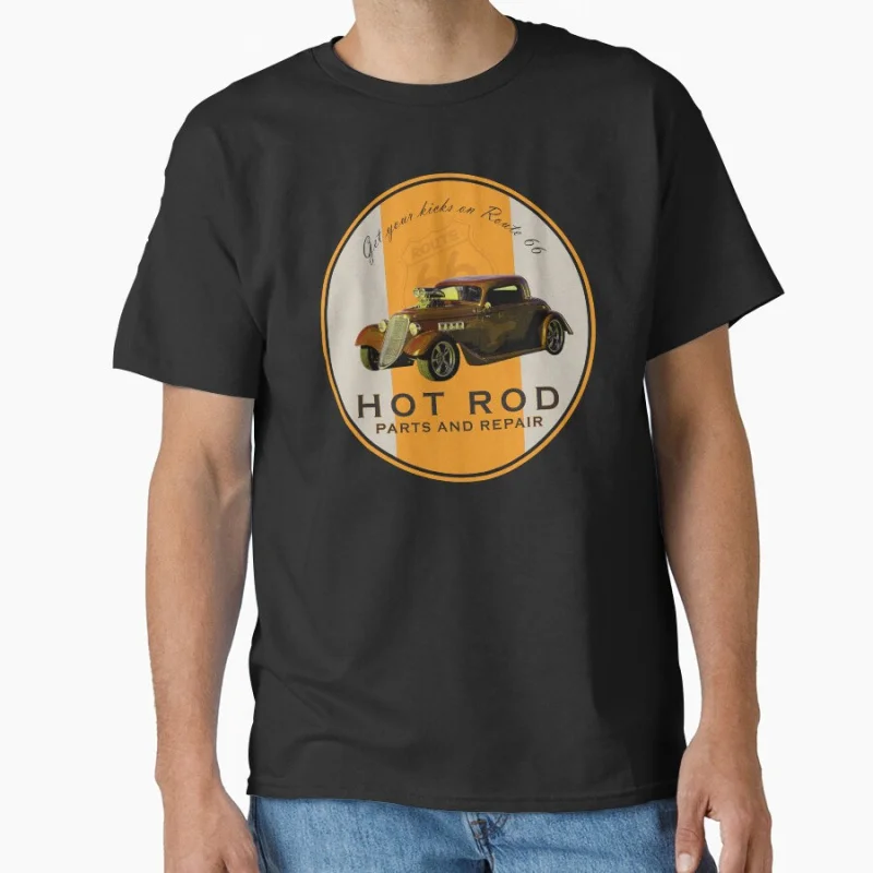 

Vintage American HOT ROD Funny Ride or die speed race Short-sleeve crewneck T-shirt for rider large size tee Adult Tops S-6xl