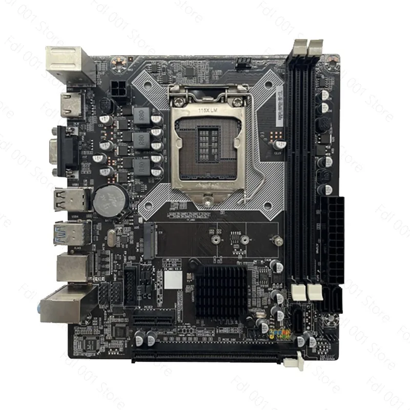 H81 Desktop Computer Main Board DDR3 Memory 1150 Pins 4th Generation I3i5CPU Support M.2 Solid State