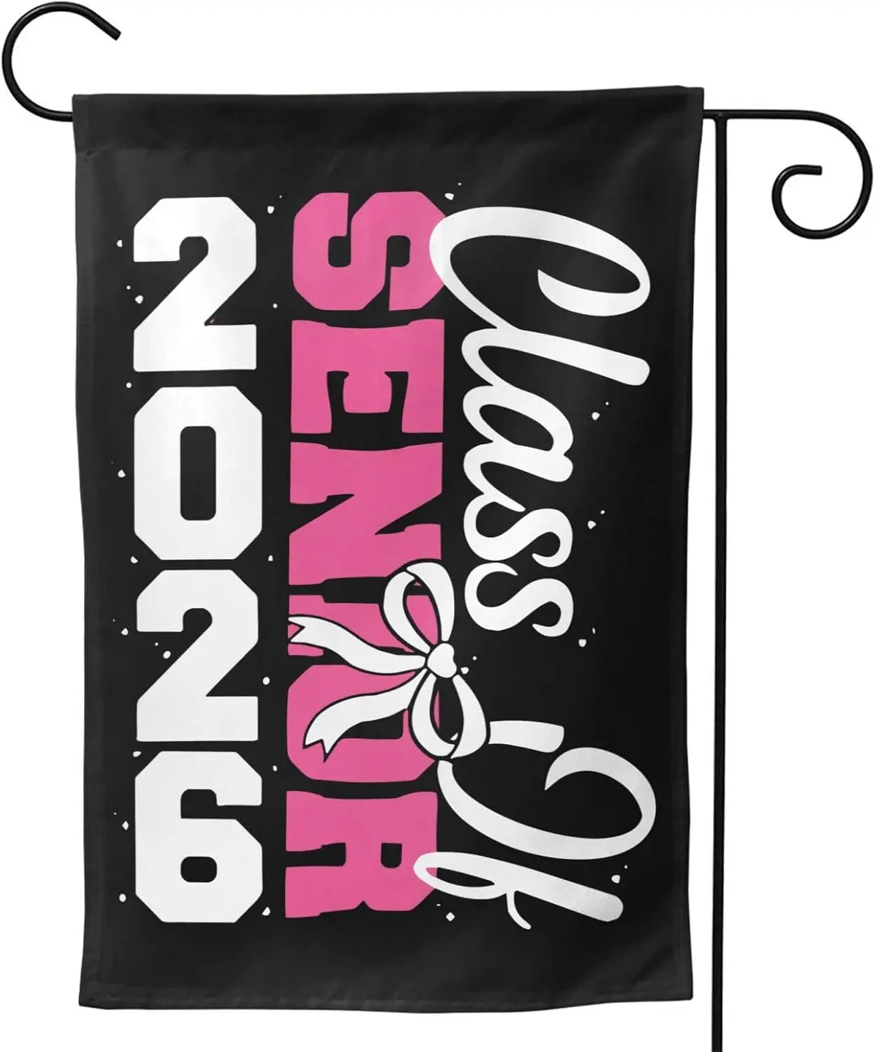 Class Of 2026 Garden Flag 12x18 Inch Double Sided Yard Decoration Outdoor Ceremony Banner for Senior Graduate Celebration LL PPM