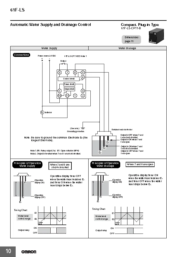 OMRON Schwimmerloser Füllstandsschalter Neu Authentisch Original Japan 61F-GP-N-GH-GP-N8-G1-G2-G3-LS-CP11-NRA-A für Industrielle Anwendungen – Detail 10