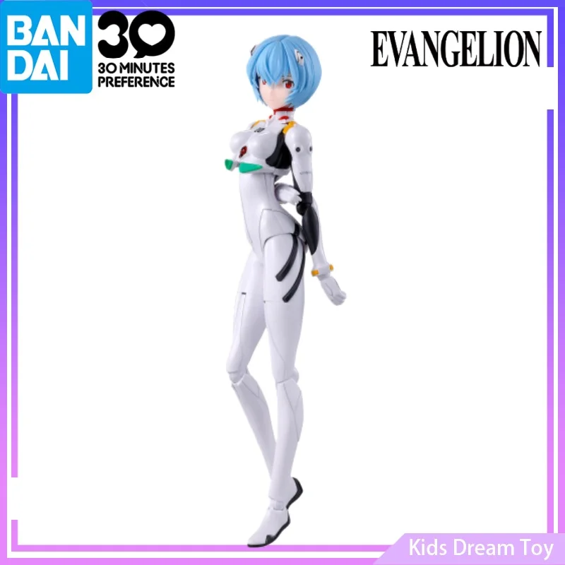 Assembly Bandai in Stock Original 30MP NEON GENESIS EVANGELION Anime REI AYANAMI(PLUG SUIT Ver.) Action Figures Toys Collectible