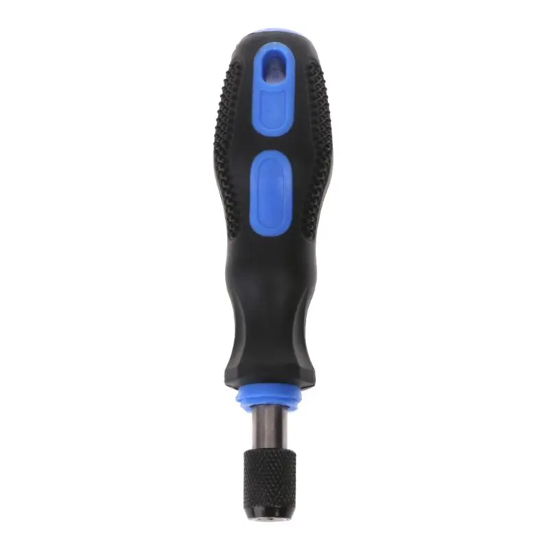 Multi-function 1/4" 6.35mm Non-slip Dismountable Screwdriver Handle With Soft Ru