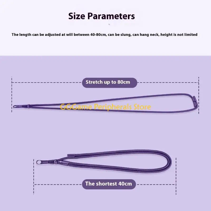 U55B Multifunctional Anti Drop Phone Lanyard Featuring Lockable Fit for Camera Gadget