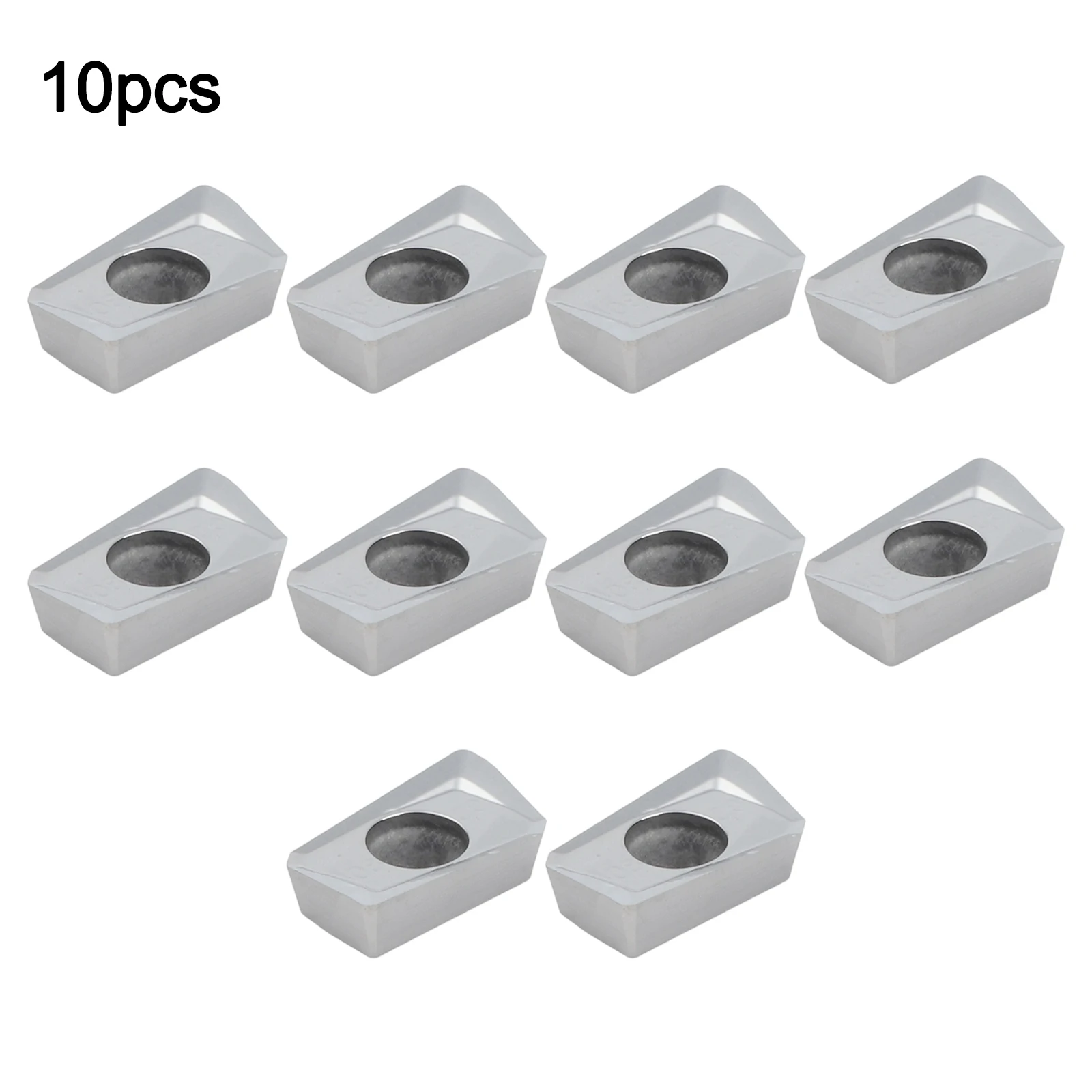 Carbide Inserts 10PCS APKT1604PDFRG2H01 for Aluminum Machining Suitable for Semi Finishing and Finishing Applications