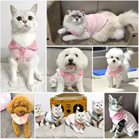 Small Dog T-shirt Bordeaux Collar Stretch Dog T-shirt Breathable Dog Cool Tank Top Sausage Dog French Bulldog Chihuahua Clothing 5