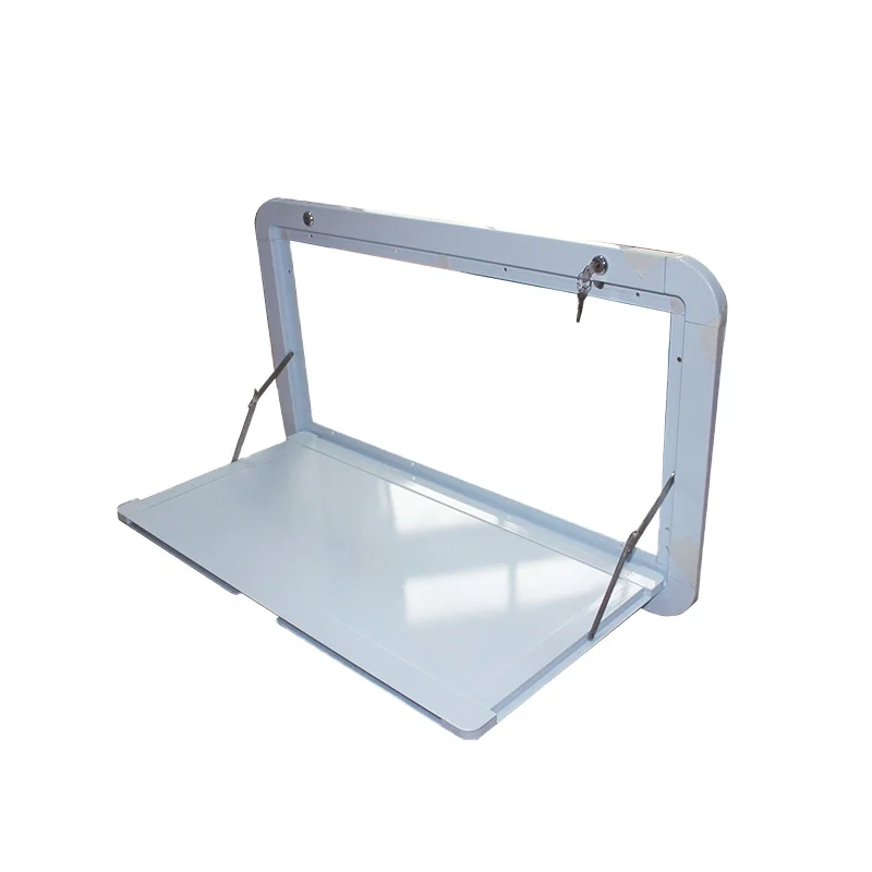 High Quality Aluminum Alloy RV Picnic Table With Manual Control System Direct Factory Sale Motorhome Caravan Parts For Picnics