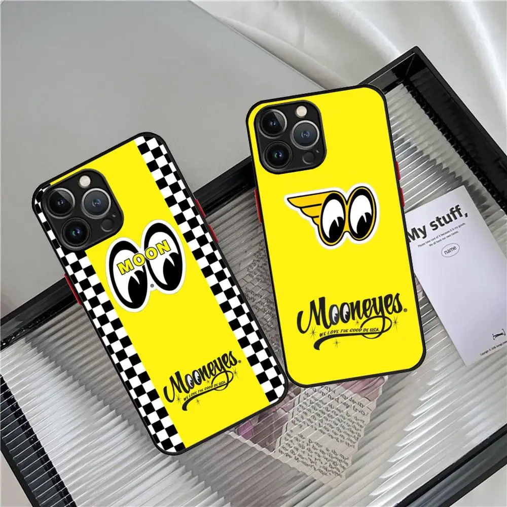 Retro Gas Station Moon Phone Case For iPhone 15 Pro Max 14 13 12 11 X XR XS XSMAX 8 7 Plus Skin Feel Scrub case