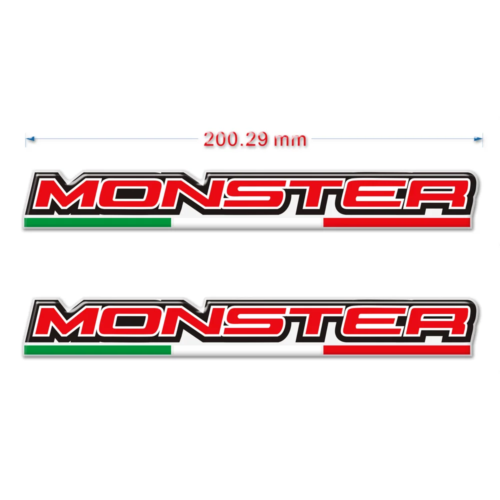 

Для Ducati Monster 937 ﻿ Защита мотоцикла, наклейки на бак, наклейки на бензобак, 3D эпоксидная смола 2021 2022