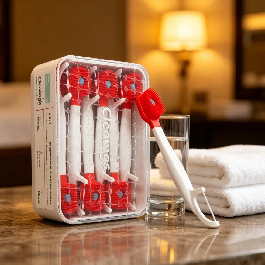 Disposable Portable Oral Cleaning Toothbrush 16pcs, Practical Must-Have for Travel & Outdoor